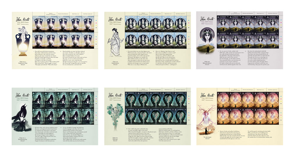 Sheets of 10